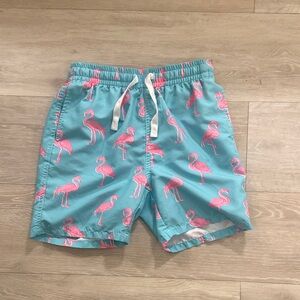 Kids Flamingo Swim Shorts